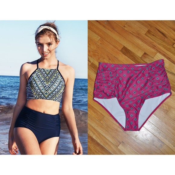 over the belly button bikini bottoms